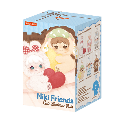 Rolife Cream & Cookii Bunny Cute Bedtime Pals Series Plush Pendant