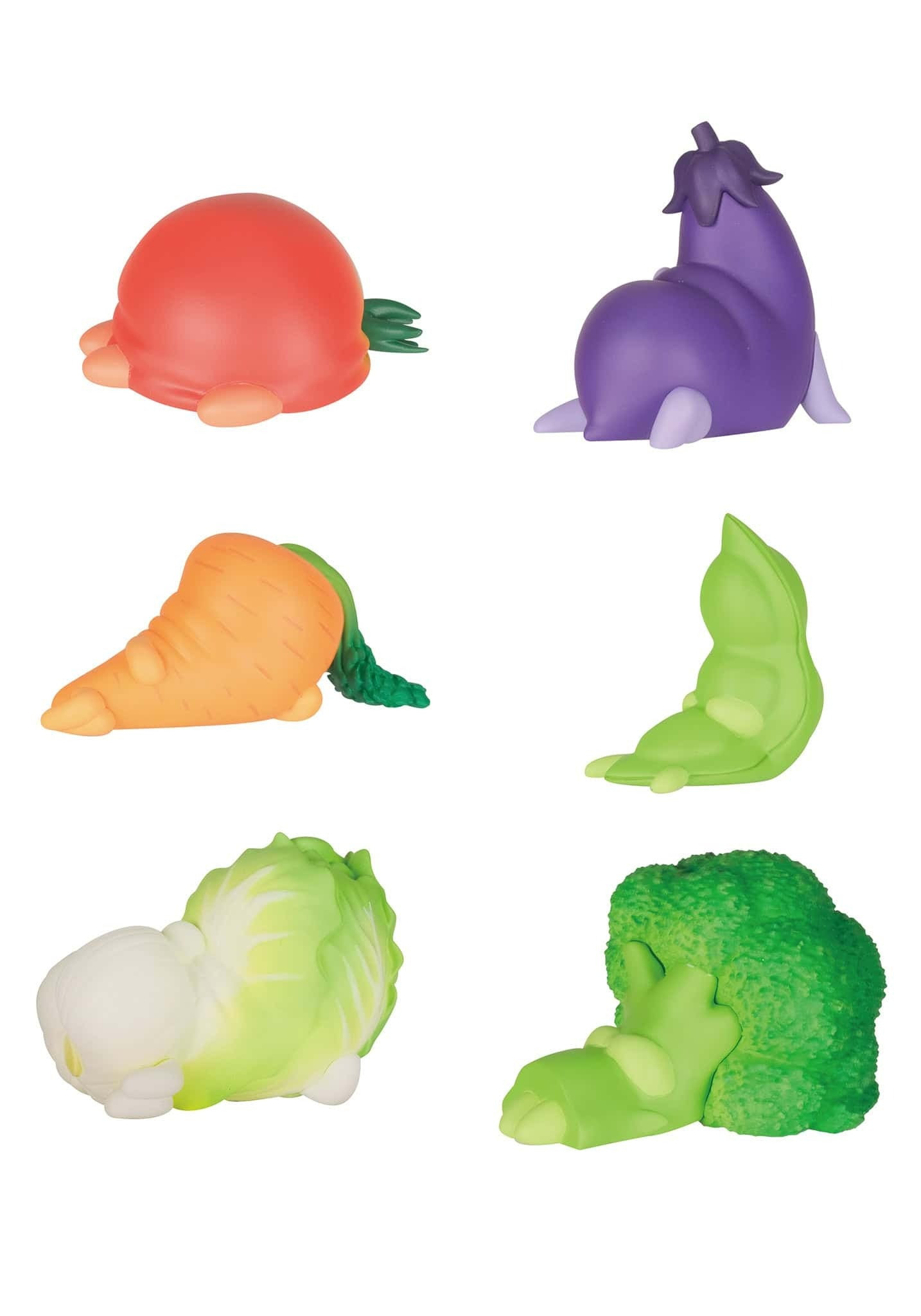 Lazy Veggies Blind Box Figures
