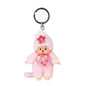 Monchhichi Cherry Blossom Keychain