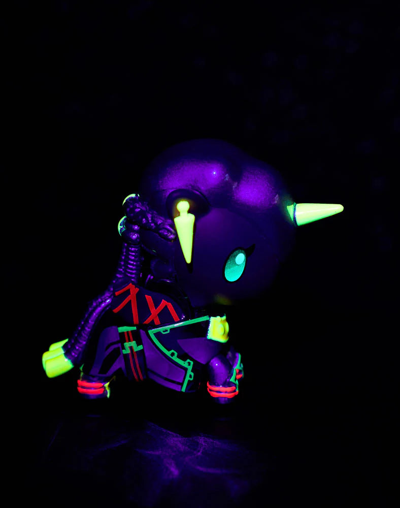 Tokidoki x Arcane Unicorno Black Light Chrome Blind Box