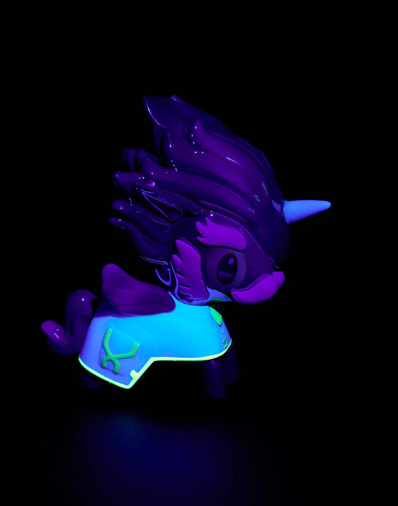 Tokidoki x Arcane Unicorno Black Light Chrome Blind Box