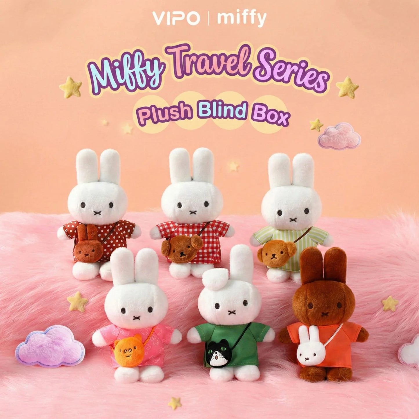 Miffy Outing Series Crossbody Bag Pendant Blind Box